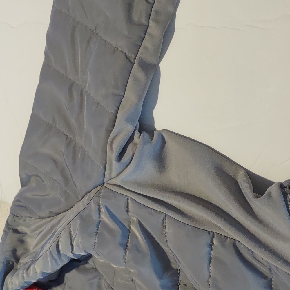 Gray Puffer Jacket - Picture 10 of 12